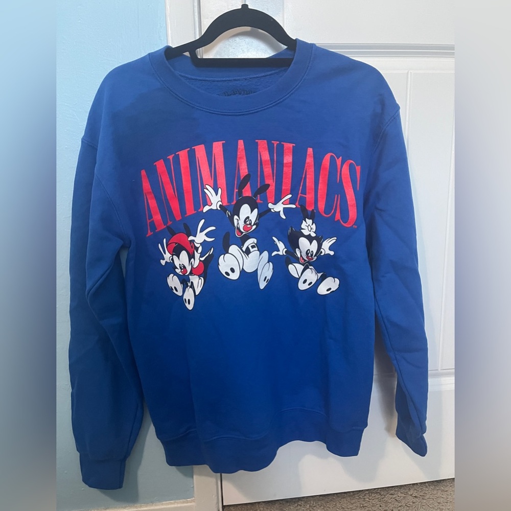 Animatronics hoodie size small but can fit medium